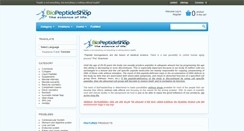 Desktop Screenshot of biopeptideshop.com
